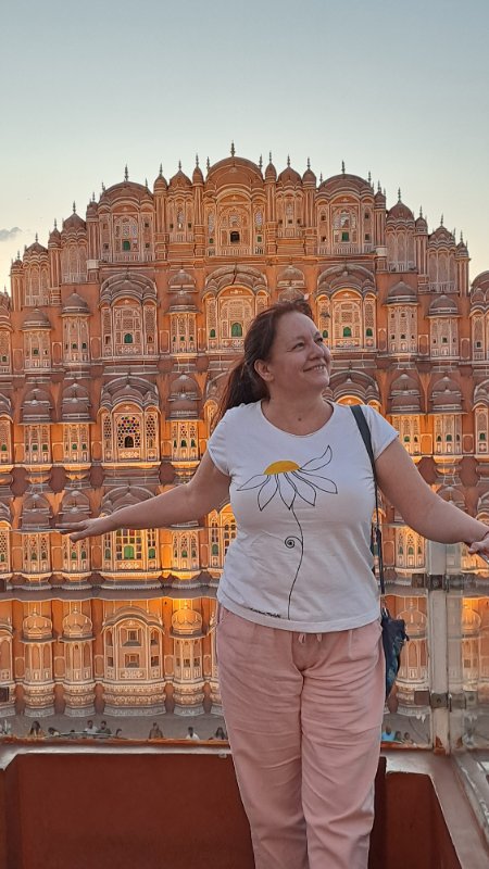 Indija, Jaipur, palata vetrova